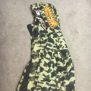 BAPE shark snowboarding jacket